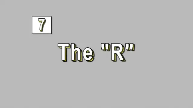 A gray background with the words " r " written in it.